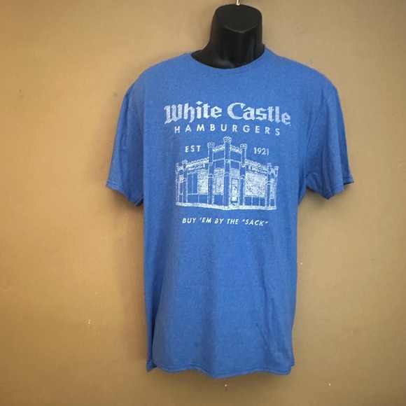 White Castle T Shirt Large Gently worn 100% cotton - Picture 1 of 2